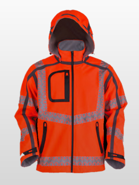 WATERPROOF HI-VIS SOFTSHELL JACKET-0